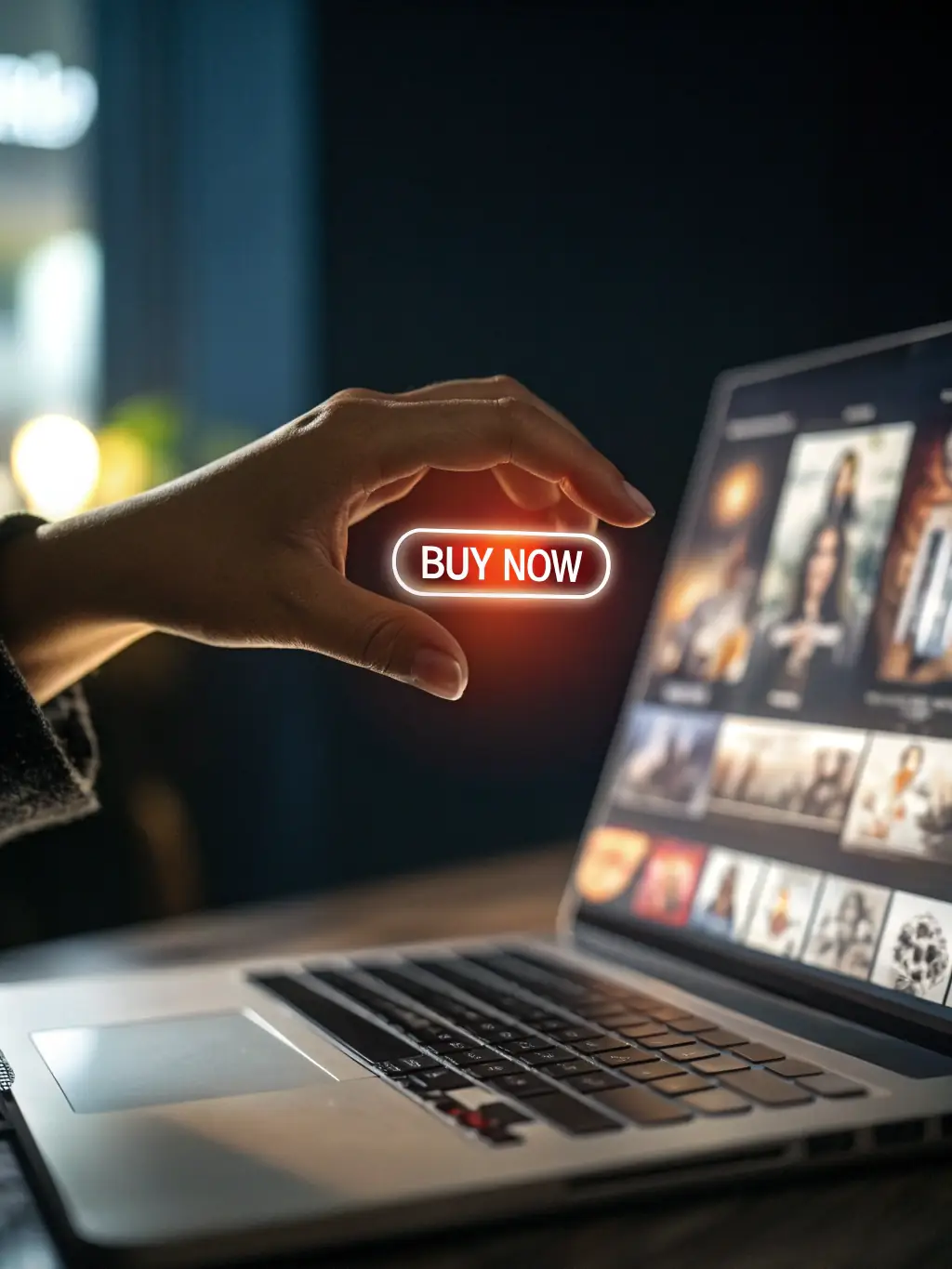 An image illustrating a user completing a purchase on an e-commerce site, emphasizing a smooth and intuitive checkout process designed by Novo Analytics.