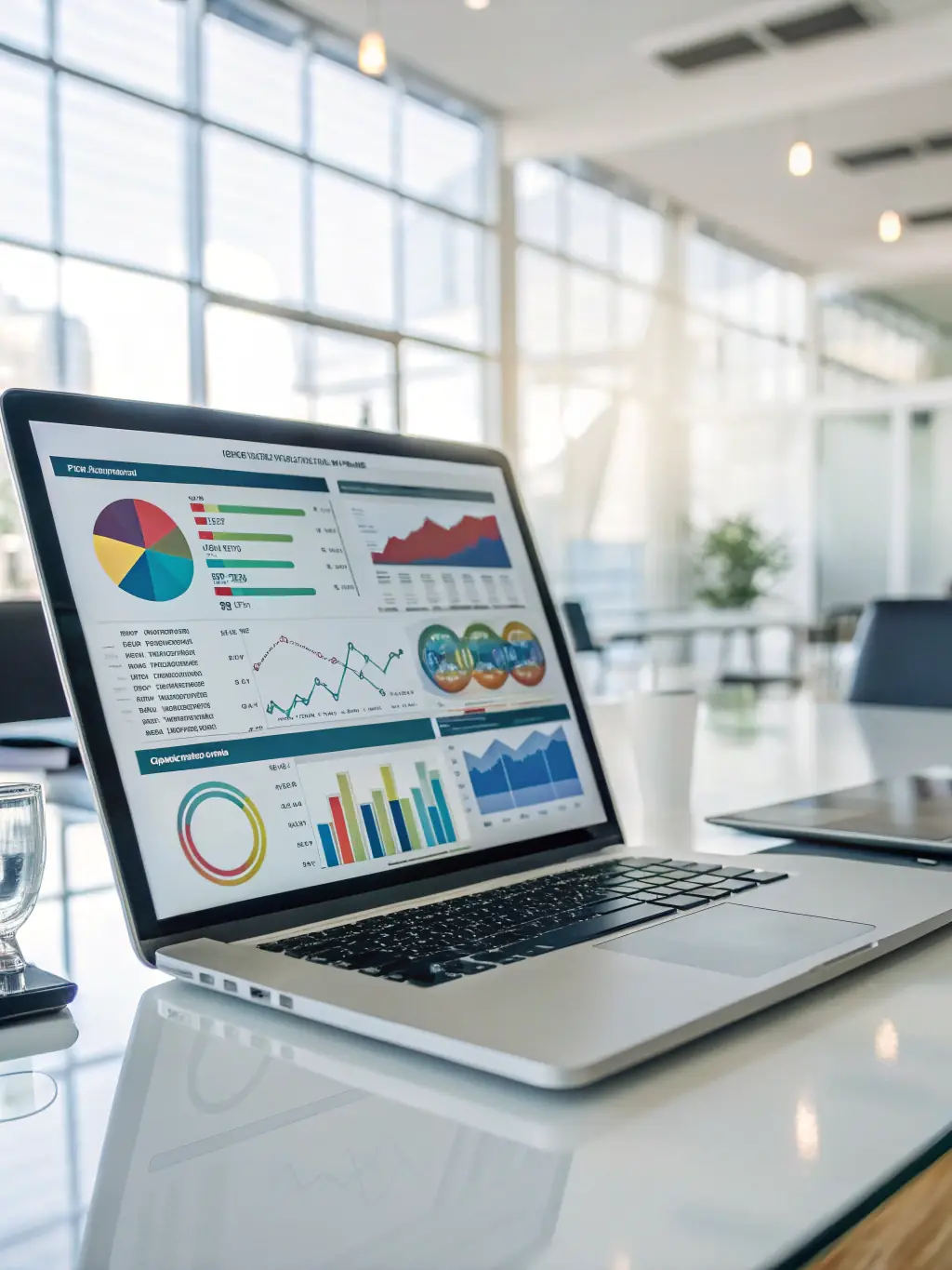 A dynamic data visualization dashboard displaying key performance indicators (KPIs) and insights, demonstrating Novo Analytics' proficiency in transforming complex data into actionable intelligence.